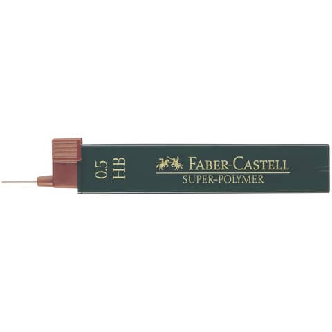 Astuccio 12 mine HB Faber-Castell Super Polymer 0,5 mm 120500